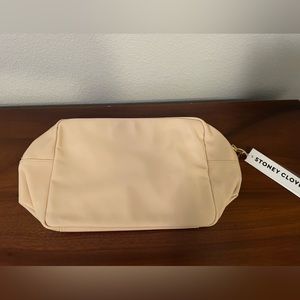 NWT Stoney Clover Lane large sand pouch